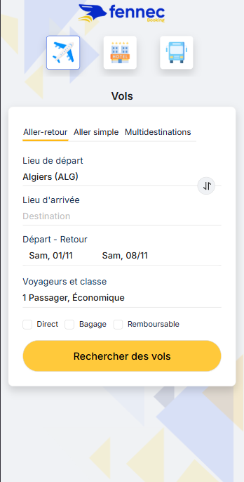 FennecBooking Mobile App